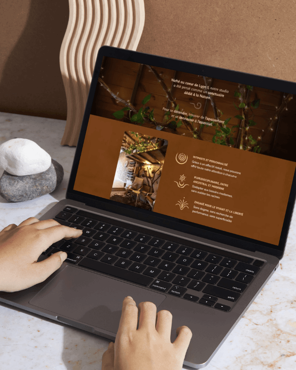 Site internet studio de yoga et danse